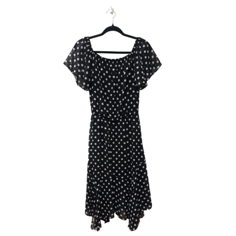 Whimsigoth Rockabilly Polka Dot Dress Size 4